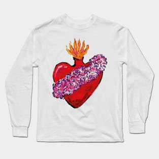 Florence Welch Useless Magic Heart Ablast Art Doodle Long Sleeve T-Shirt